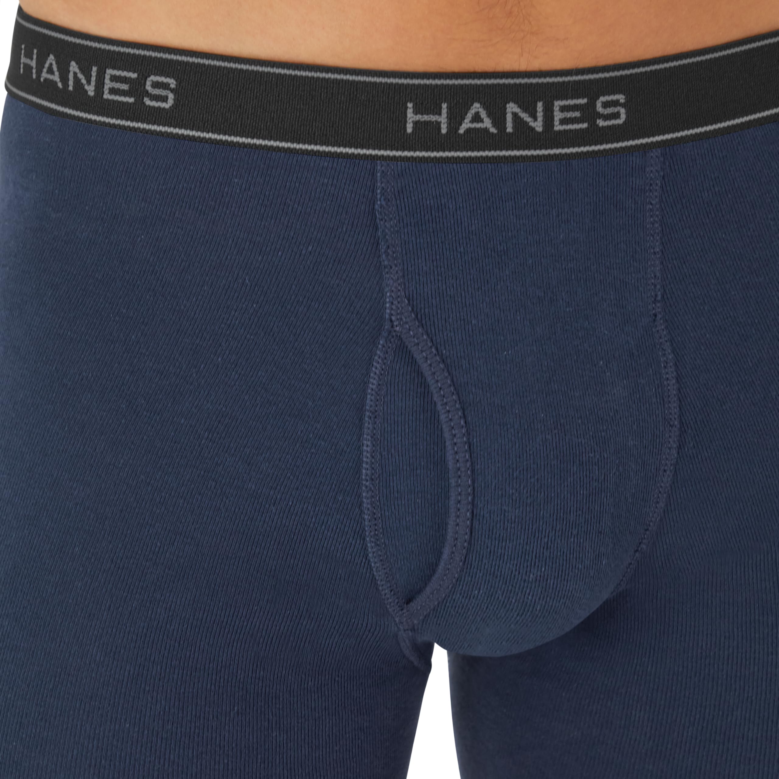 Hanes mens 4 Pack Boxer Briefs, Black/Grey, XXX-Large US 🍁 All In One Marketplace Canada