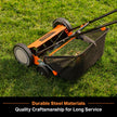 LawnMaster LMRM1801 Push Reel Lawn Mower 18-Inch 5-Blade 🍁 All In One Marketplace Canada