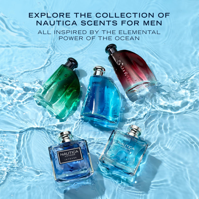 Nautica Voyage Eau de Toilette- Notes of Apple, Cedarwood, Mimosa, Men's Fragrance, Long Lasting, Everyday Fragrance,100ml 🍁 All In One Marketplace Canada