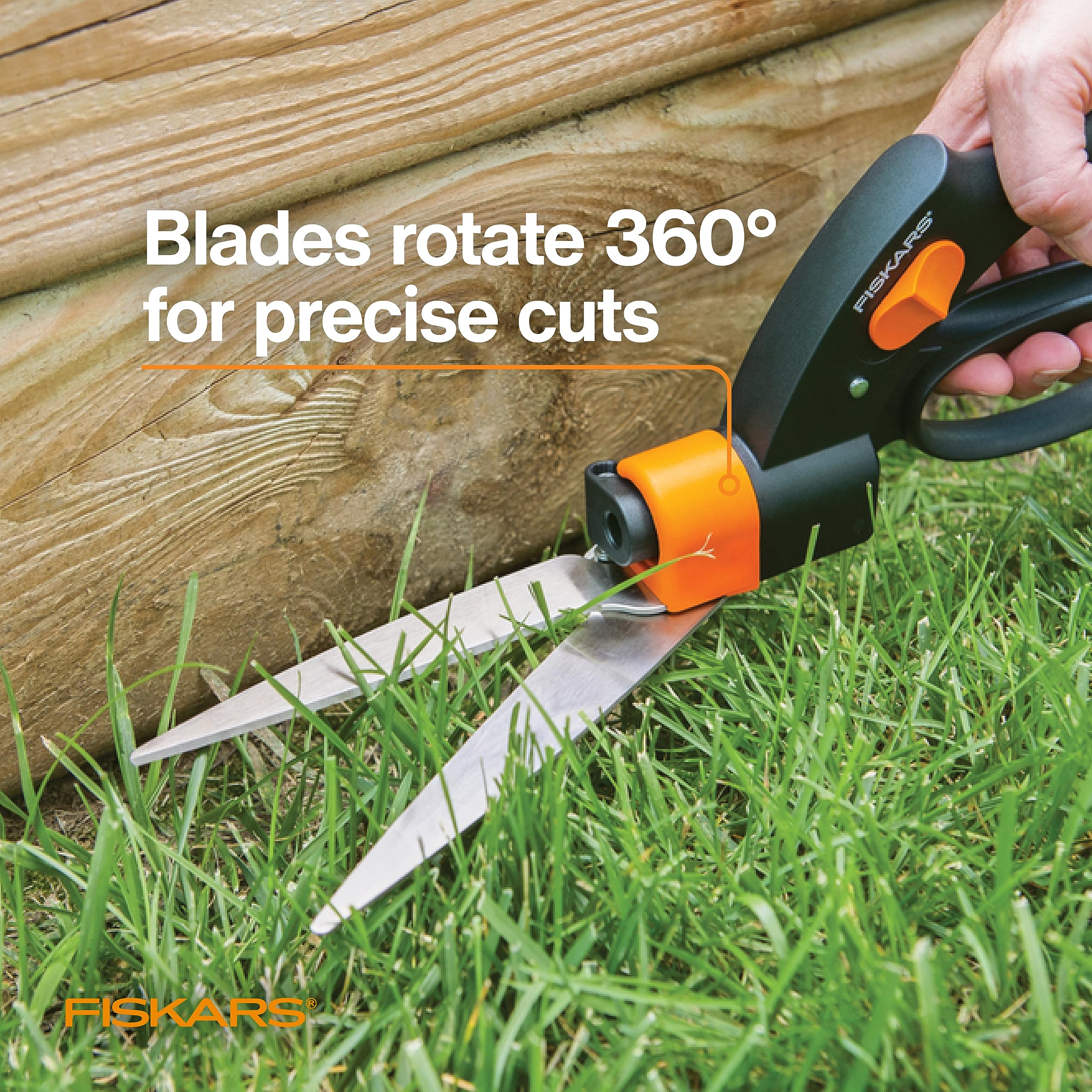 Fiskars Shear Ease Grass Shears - 5