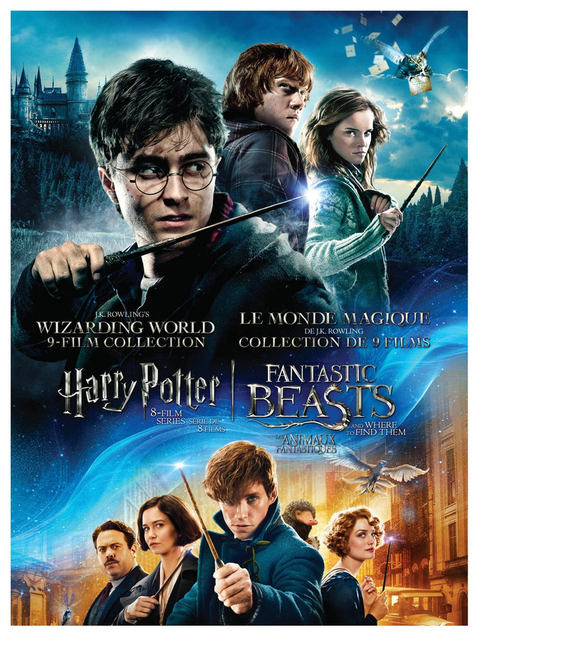 J.K. Rowling's Wizarding World 9-Film Collection: Harry Potter 8-Film Series - DVD
