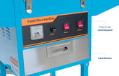 Canadian Flosser Cotton Candy Machine with Cart (Blue)