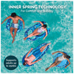 Swimways Elite Spring Float Hammock Pool Lounger, Inflatable Pool Floats Adult with Fast Inflation, Pool Hammock for Adults up to 250 lbs 🍁 All In One Marketplace Canada