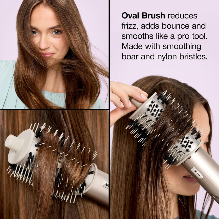 Shark HD430C FlexStyle Air Styling & Drying System, Powerful Hair Blow Dryer & Multi-Styler with Auto-Wrap Curlers, Paddle Brush, Oval Brush, Concentrator Attachment, Stone 🍁 All In One Marketplace Canada