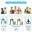 Candure Cat Nail Clippers for Indoor Cats, Rabbits, Hamsters, and Birds with Precise Angled Edges to Ensure Easy & Safe Trimming Stainless Steel Cat & Dog Nail Trimmer for At-Home Cat Grooming 🍁 All In One Marketplace Canada