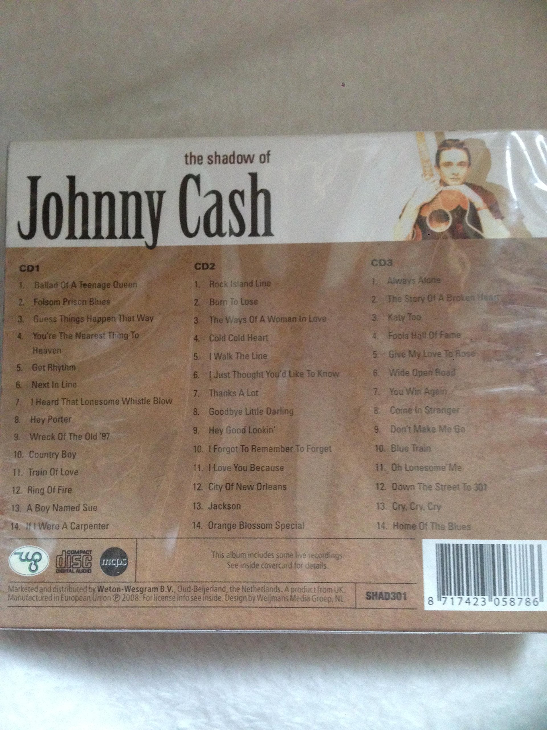 Johnny Cash/ 3 CDs - CD