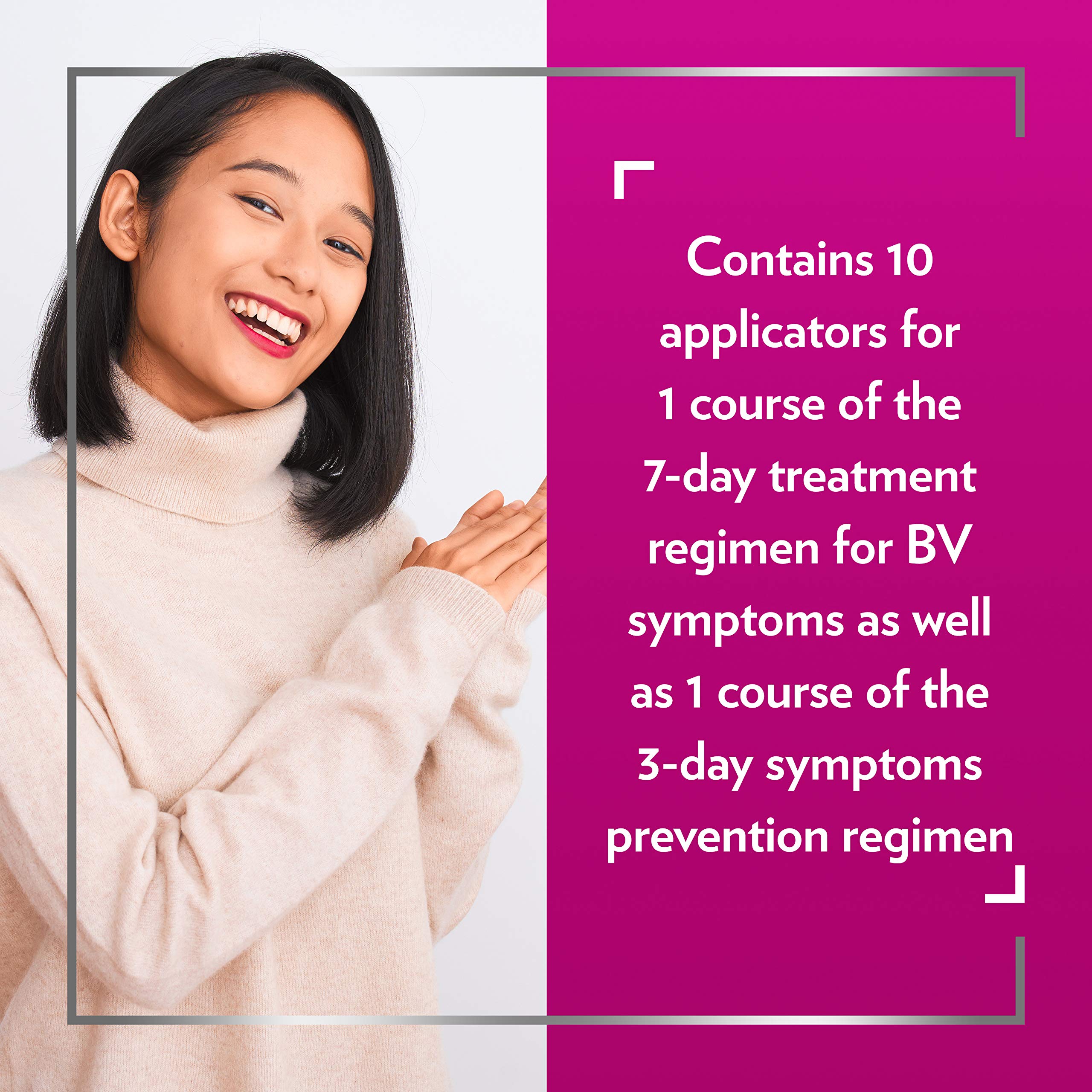 CanesBalance Bacterial Vaginosis Treatment and Prevention Gel - Treat And Prevent BV Symptoms, BV Treatment For Women, Relieves Vaginal Odor, Maintains Normal Vaginal pH, 10 Single-Use Applicators 🍁 All In One Marketplace Canada