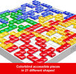 Mattel Games Blokus Strategy Board Game for Kids & Families with Color Blind Accessible Pieces & Just One Rule 🍁 All In One Marketplace Canada