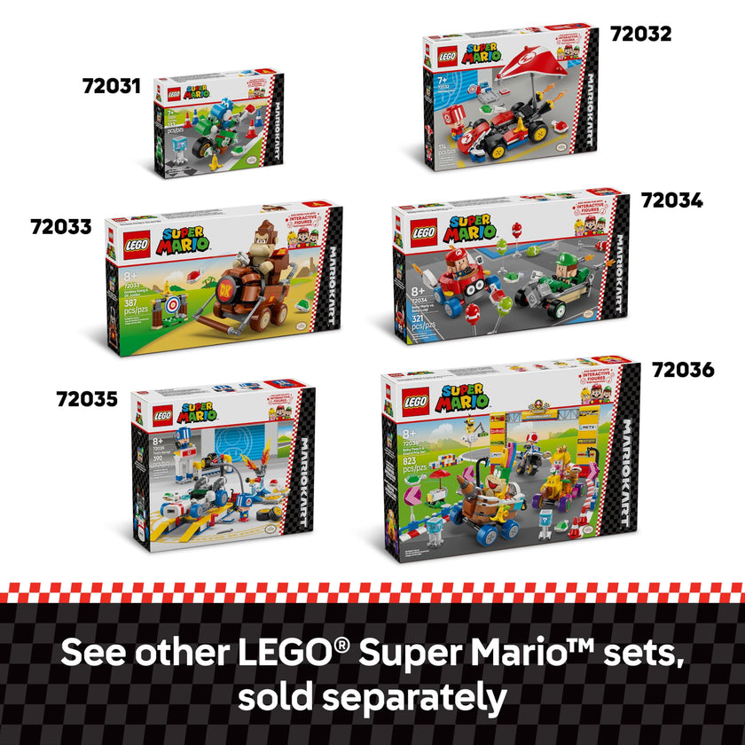 LEGO Super Mario: Mario Kart Standard Kit - Collectible Toy Building Set for Kids, Boys and Girls, Ages 7+ - Nintendo Mario Kart Toy for Fans - Gift Idea for Birthdays - 72032 🍁 All In One Marketplace Canada