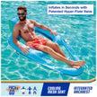 SwimWays Spring Float Premium XL Recliner Chair, Inflatable Pool Floats Adult with Fast Inflation, 25% Larger Than Recliner, Supports Up to 300 lbs 🍁 All In One Marketplace Canada