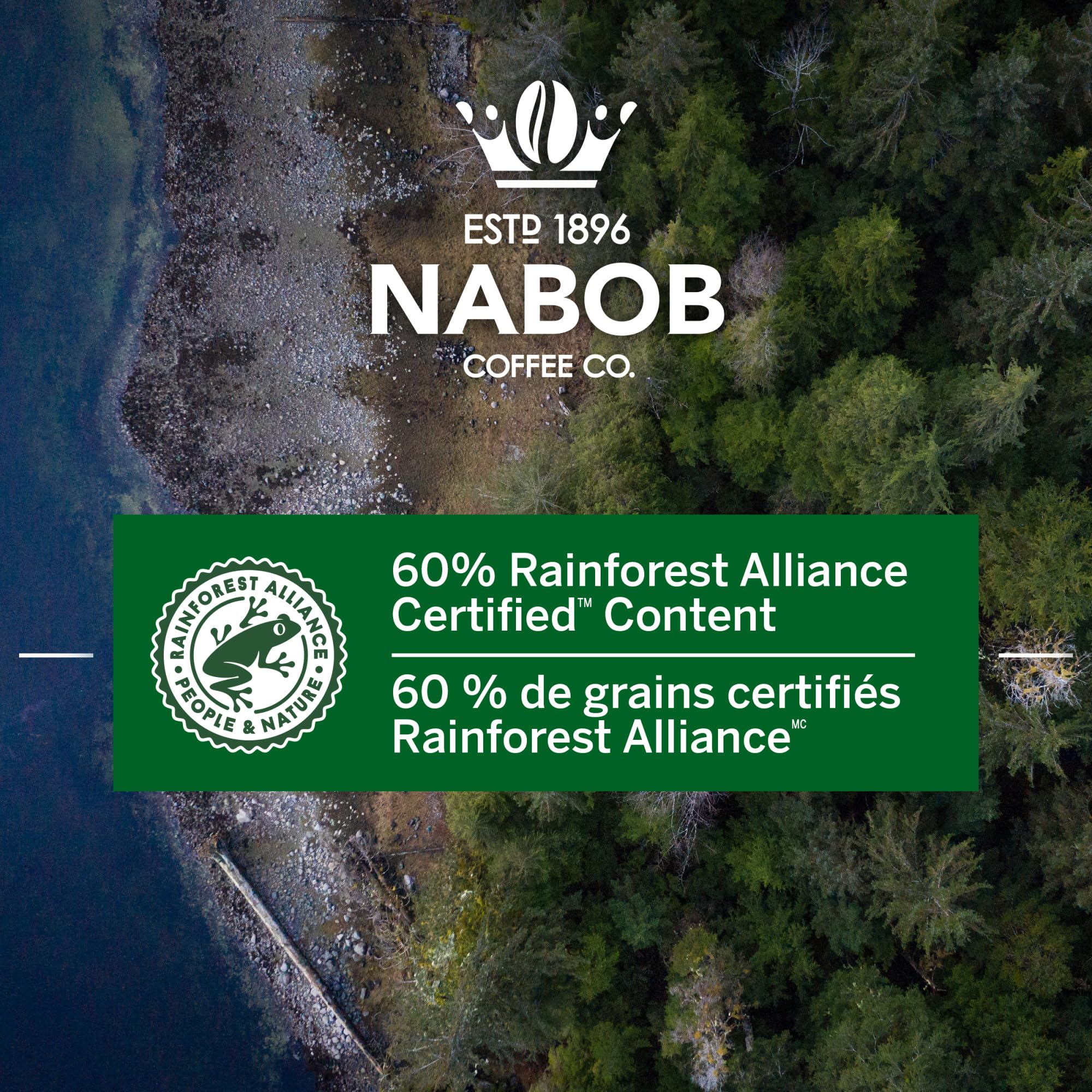 Nabob Breakfast Blend 100% Compostable Pods, 56 Pods 🍁 All In One Marketplace Canada