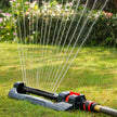 Eden 94105 Weighted Oscillating Sprinkler | Covers Up to 3,600 sq. ft., 16 Precision Nozzles, Adjustable Range, Flow Control, Turbo Drive Motor, Quick Connect Bundle 🍁 All In One Marketplace Canada