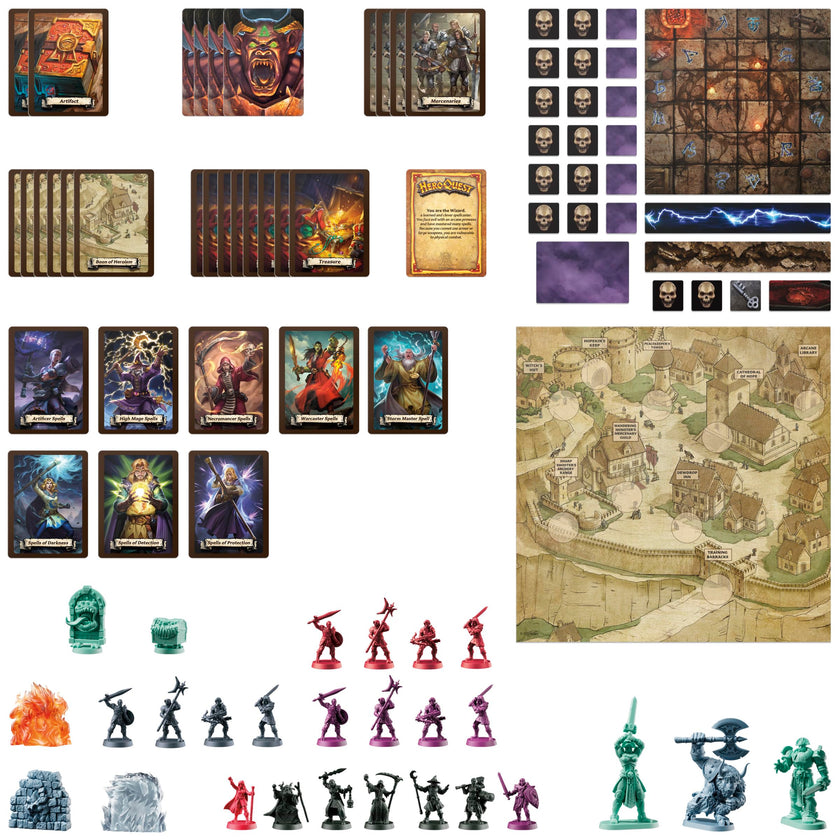 Avalon Hill HeroQuest Wizards of Morcar Quest Pack – Ages 14+ – 2 to 5 Players – Roleplaying Games 🍁 All In One Marketplace Canada