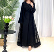 Muslim Fashion Women's Traditional Dress Lace Robe
