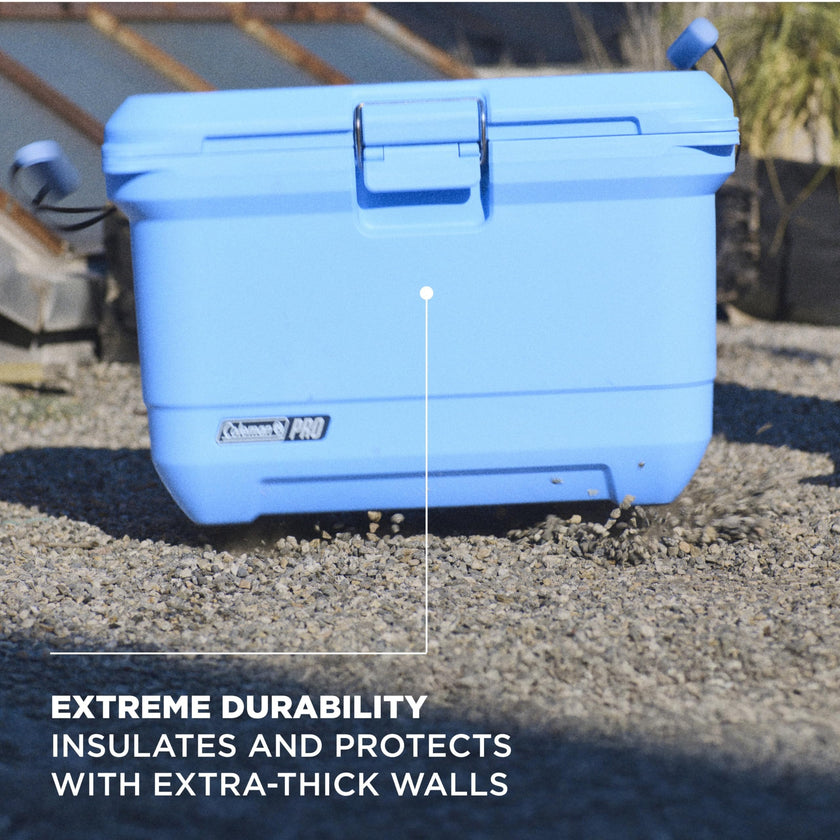 Coleman Pro 45-Quart Premium Hard Cooler, Heavy-Duty Ultra-Light Portable Cooler, Extra-Thick Insulation Keeps Ice up to 4 Days, 74-Can Capacity 🍁 All In One Marketplace Canada