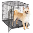 MidWest Homes for Pets 24-Inch iCrate for Small Breeds, 12-20 lbs, Single Door Folding Dog Crate with Divider Panel, Leak-Proof Tray & Secure Latch, Portable, Durable & Easy to Assemble 🍁 All In One Marketplace Canada