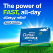Claritin Rapid Dissolve Allergy Medicine, 24-Hour Non-Drowsy Relief 10 mg, 50 Tablets 🍁 All In One Marketplace Canada
