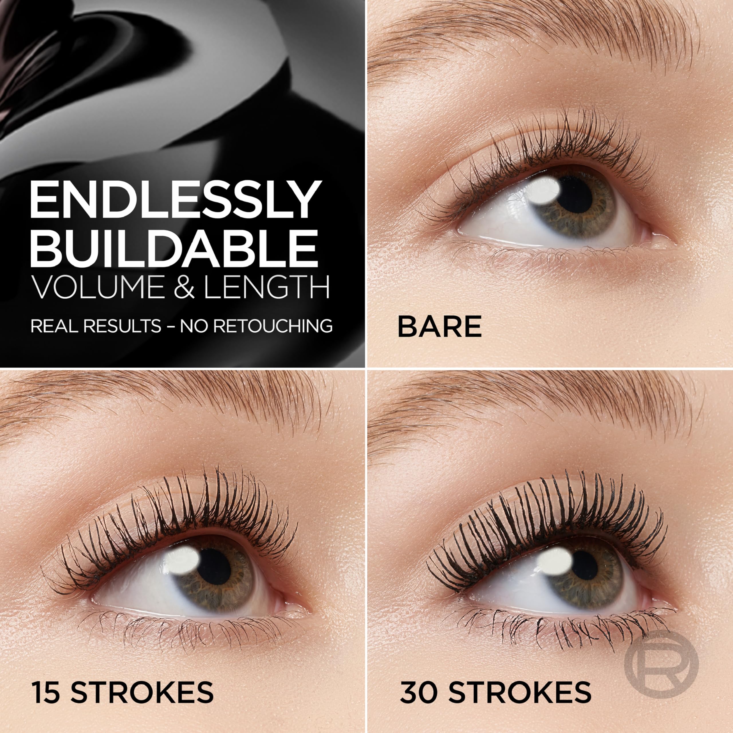 L'Oréal Paris Paradise Big Deal Volumizing Mascara, Buildable & Lengthening & Volume Mascara, No Clumps, Lightweight, Blackest Black 10.9 ml (pack of 1) 🍁 All In One Marketplace Canada