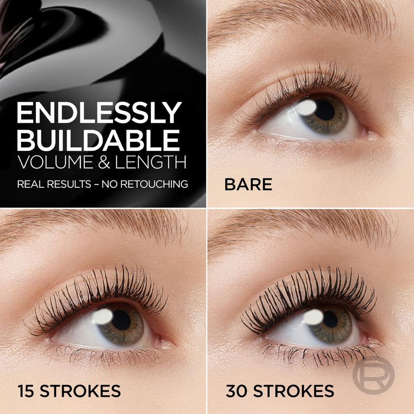 L'Oréal Paris Paradise Big Deal Volumizing Mascara, Buildable & Lengthening Mascara, No Clumps, Lightweight, Black Waterproof 10.9 ml 🍁 All In One Marketplace Canada