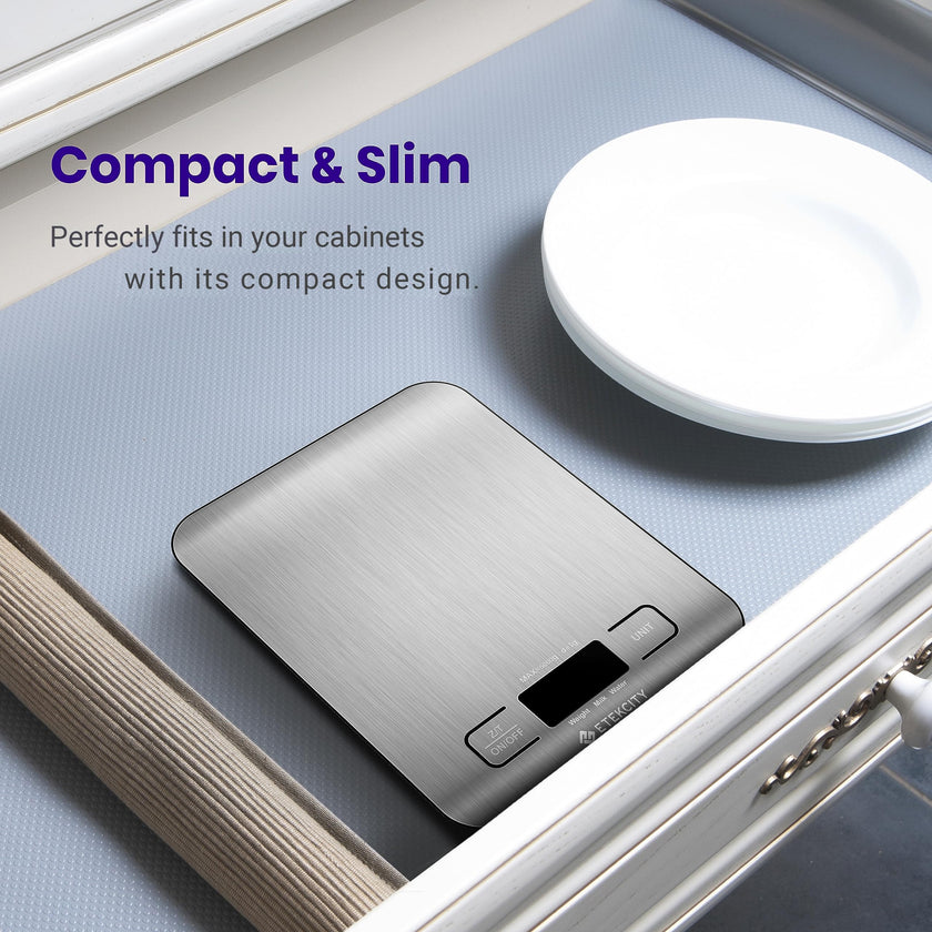 Etekcity Food Kitchen Scale, Digital Grams and Ounces for Weight Loss, Baking, Cooking, Keto and Meal Prep, Postal Parcel, Small, 304 Stainless Steel 🍁 All In One Marketplace Canada