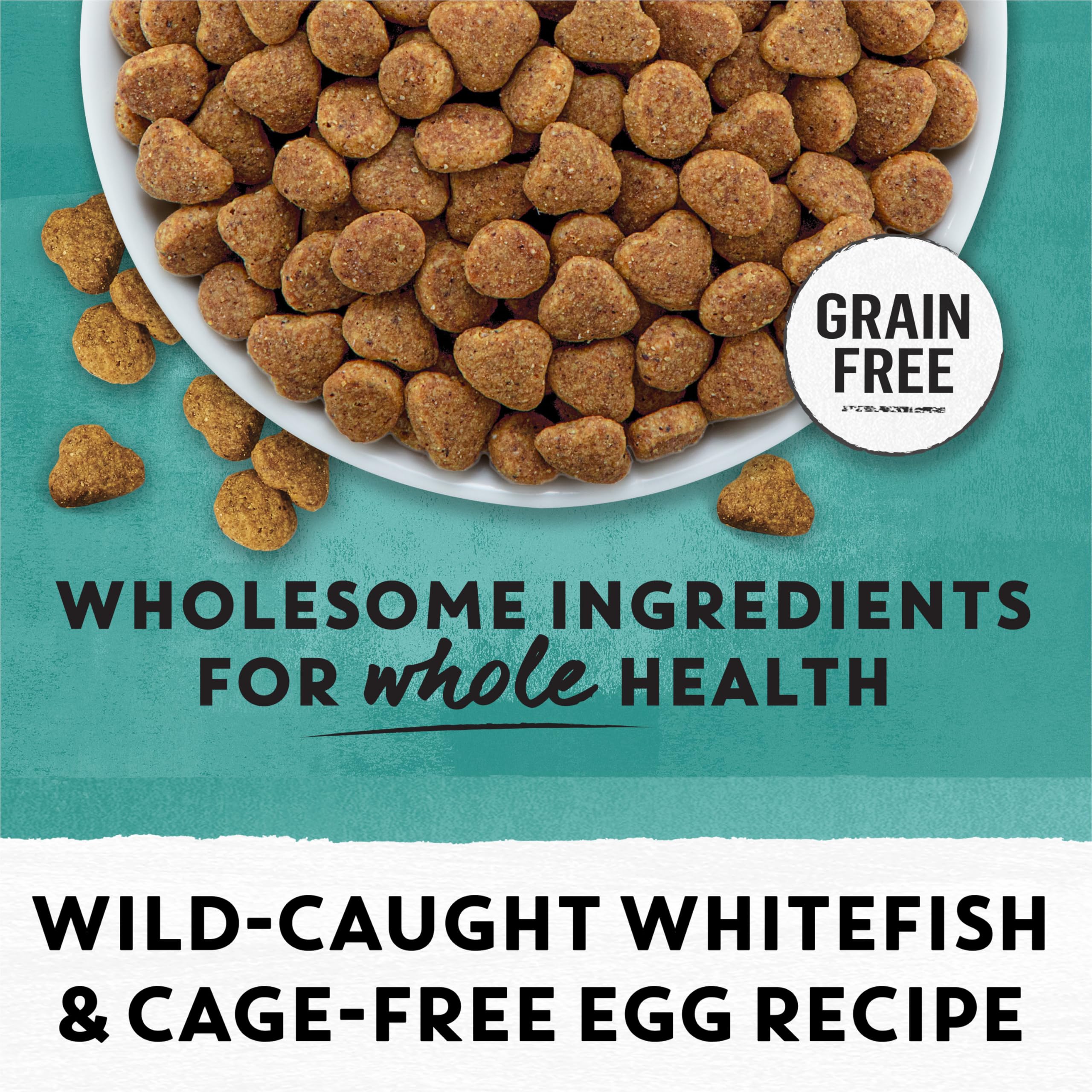 Beyond Grain Free Natural Dry Cat Food, Wild-Caught Whitefish & Free Run Egg - 2.26 kg Bag 🍁 All In One Marketplace Canada