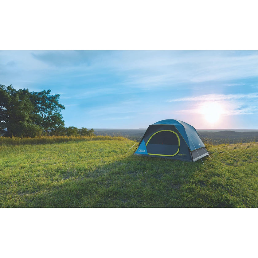 Coleman Skydome 4-Person Dark Room Camping Tent 🍁 All In One Marketplace Canada