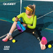 OLANNY Graphite Pickleball Paddles 4 Pack - Premium Rackets Fiber Face & Polymer Honeycomb Core Pickleball Set Includes 4 Pickleball Paddles + Balls+1 Bag (Gradient Pickleball Paddles) 🍁 All In One Marketplace Canada