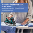Rowenta Pro Master Stainless Steel Soleplate Steam Iron for Clothes, 1775 Watts, 210 g/min, 400 Microsteam Holes, Anti-Drip, Auto Shutoff, Powerful Steam, DW8360, Black & Blue 🍁 All In One Marketplace Canada