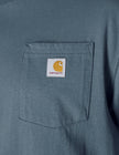 Carhartt Men's K87 Workwear Pocket Short Sleeve T-Shirt (Regular and Big & Tall Sizes), Bluestone, Large 🍁 All In One Marketplace Canada