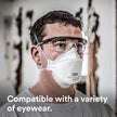 3M Aura Particulate Respirator 9205+, N95, Pack of 20 Disposable Respirators, Individually Wrapped, 3 Panel Flat Fold Design Allows for Facial Movements, Comfortable, NIOSH Approved 🍁 All In One Marketplace Canada