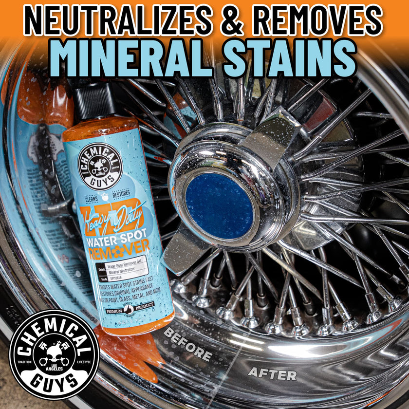 Chemical Guys Heavy Duty Water Spot Remover, Safe for Cars, Trucks, Motorcycles, RVs, Home, Office & More, 473 ml 🍁 All In One Marketplace Canada