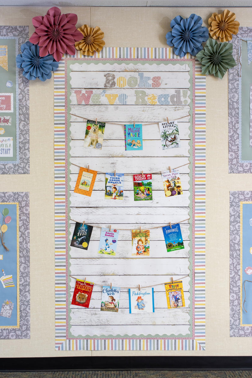 Teacher Created Resources White Shiplap Better Than Paper Bulletin Board Roll (TCR7777498) 🍁 All In One Marketplace Canada