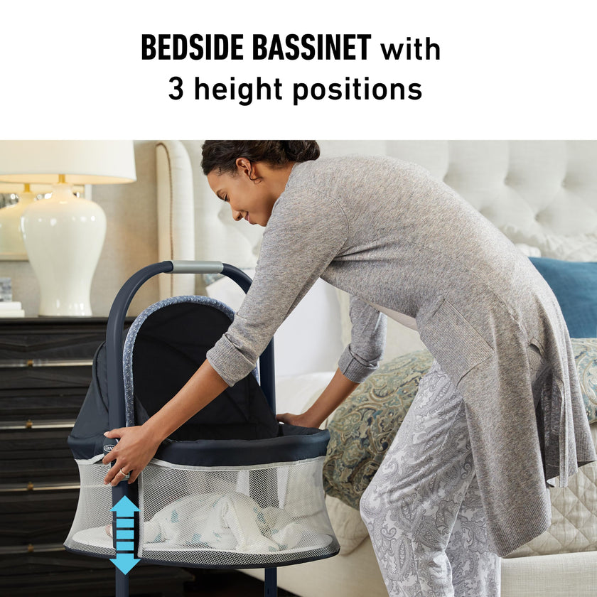 Graco Pack 'n Play Day2Dream Bassinet Playard, Rainier 🍁 All In One Marketplace Canada