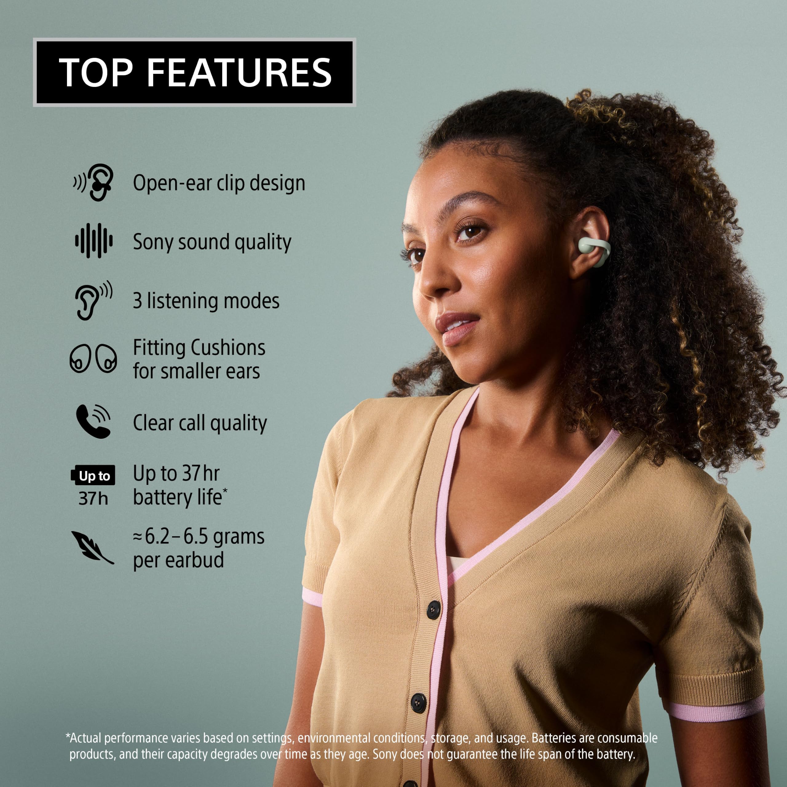 Sony LinkBuds Clip Wireless Open Earbuds 🍁 All In One Marketplace Canada