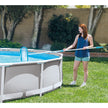INTEX 28003E Deluxe Above Ground Pool Maintenance Kit for Minimum 800 GPH Flow Rates with Vacuum, 110