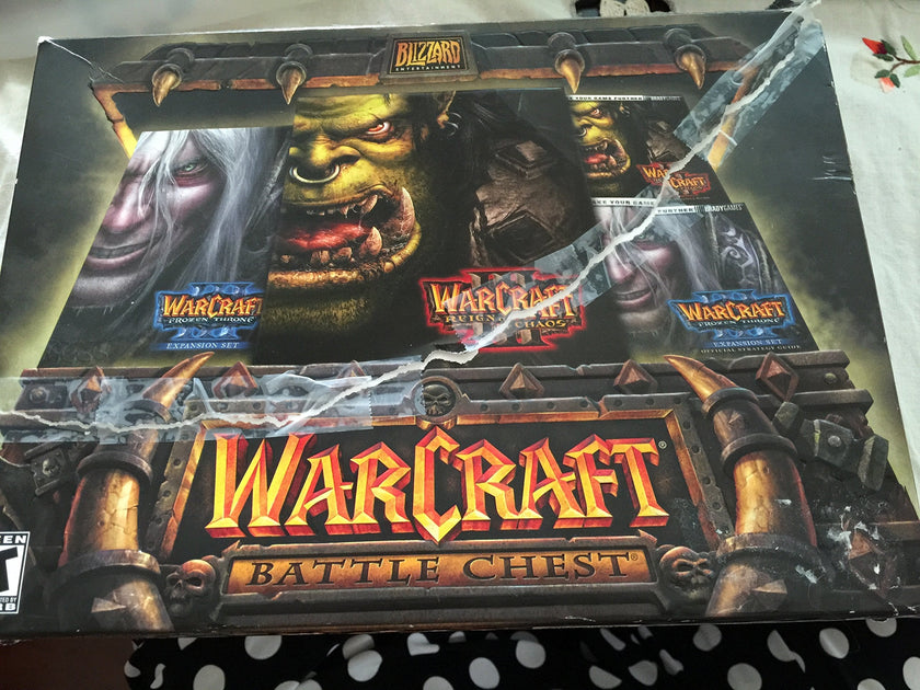 Warcraft III Battlechest with Expansion & Two Strategy Guides