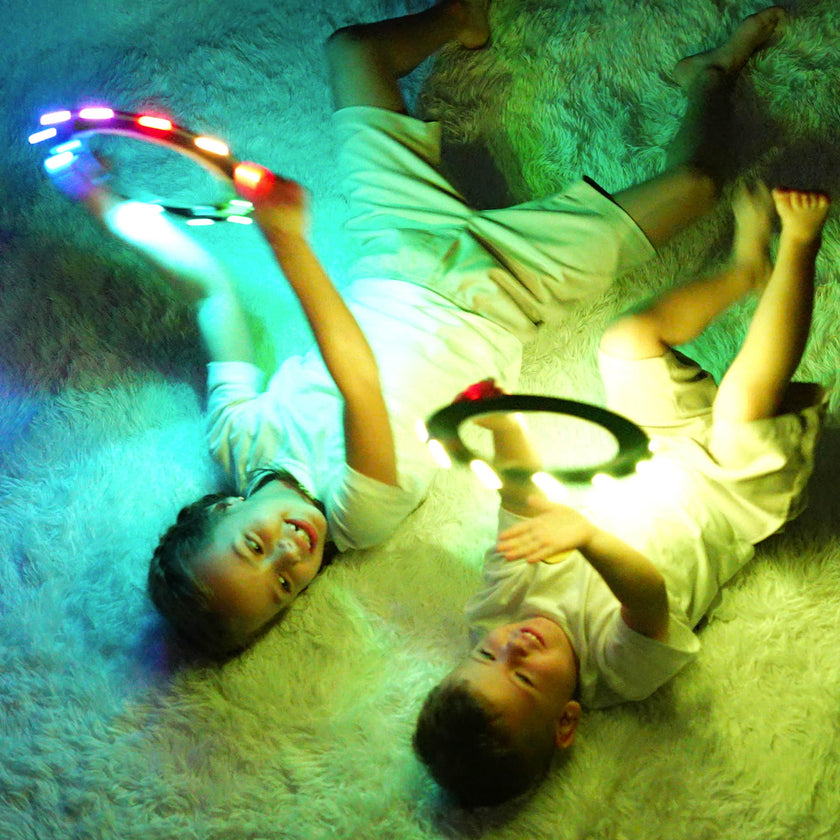 TOSY Flying Ring - 36 RGB Multicolor LEDs, Super Bright, Lost Mode, Auto Light Up, Birthday Gift for Kid/Teen/Boy/Girl, Safe, Waterproof, Pool/Beach/Camping Toy 🍁 All In One Marketplace Canada