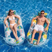 cngg v Pool Floaties for Adults,Inflatable Float Heavy Duty, Backrest & Footrest Pool Float Pool Rafts for Adults Beach Lake Party 2 Pack 🍁 All In One Marketplace Canada