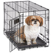 MidWest Homes for Pets 22-Inch iCrate for Extra-Small Breeds, Up to 15 lbs, Single Door Folding Dog Crate with Divider Panel, Leak-Proof Tray & Secure Latch, Portable, Durable & Easy to Assemble 🍁 All In One Marketplace Canada
