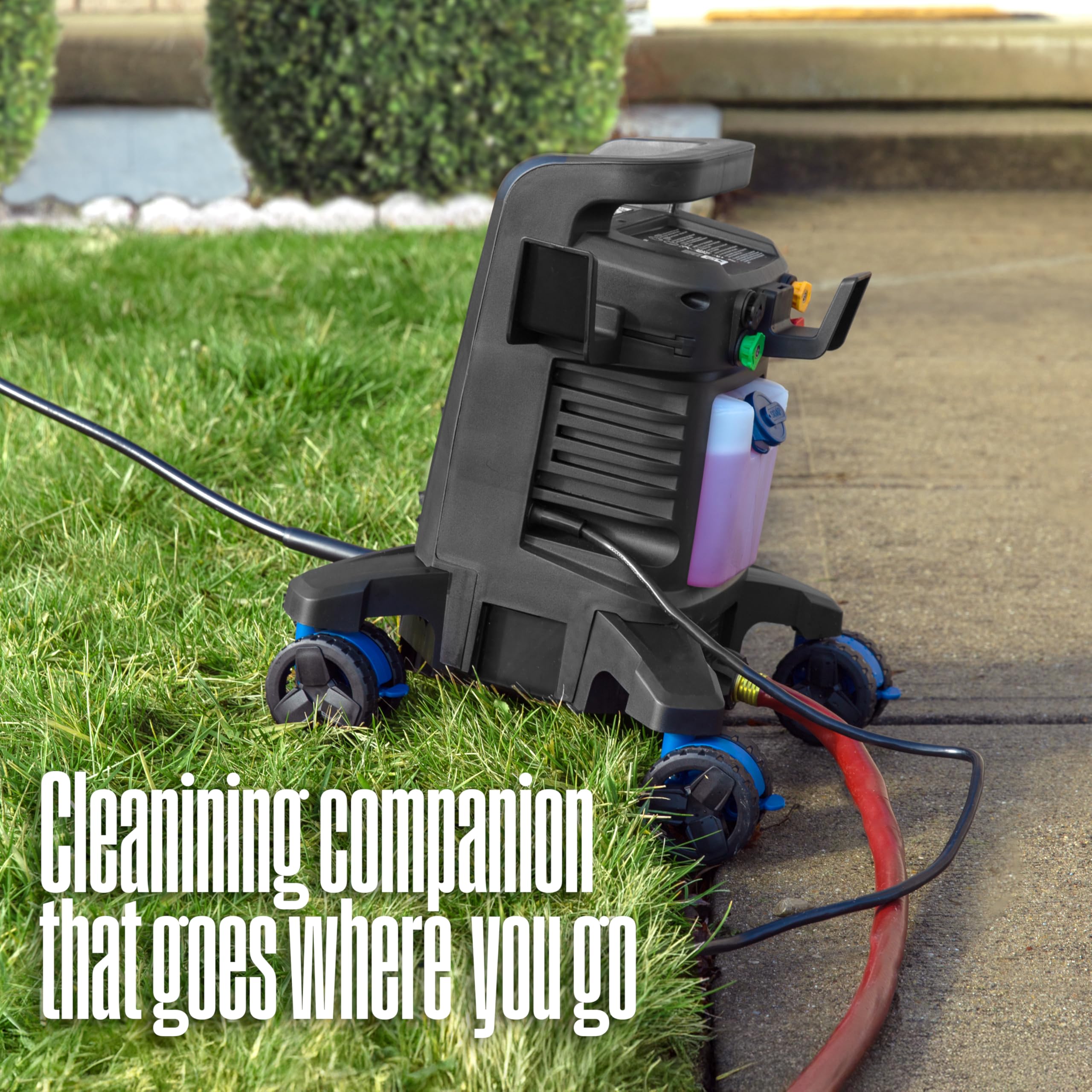 Westinghouse ePX3500 Electric Pressure Washer, 2500 Max PSI 1.76 Max GPM with Anti-Tipping Technology, Onboard Soap Tank, Pro-Style Steel Wand, 5-Nozzle Set, for Cars/Fences/Driveways/Home/Patios 🍁 All In One Marketplace Canada