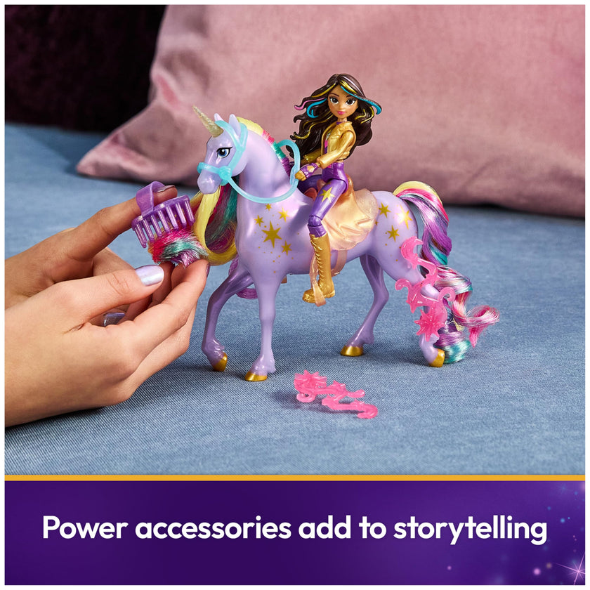 Unicorn Academy, Sophia & Wildstar Power of Friendship Set, Translucent Saddle & 2 Power Accessories, Dolls & Unicorn Toys for Girls Ages 4 and up 🍁 All In One Marketplace Canada