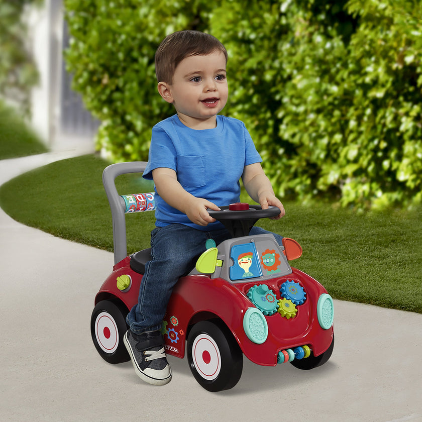 Radio Flyer Busy Buggy, Sit to Stand Toddler Ride On Toy, Ages 1-3, Red 🍁 All In One Marketplace Canada