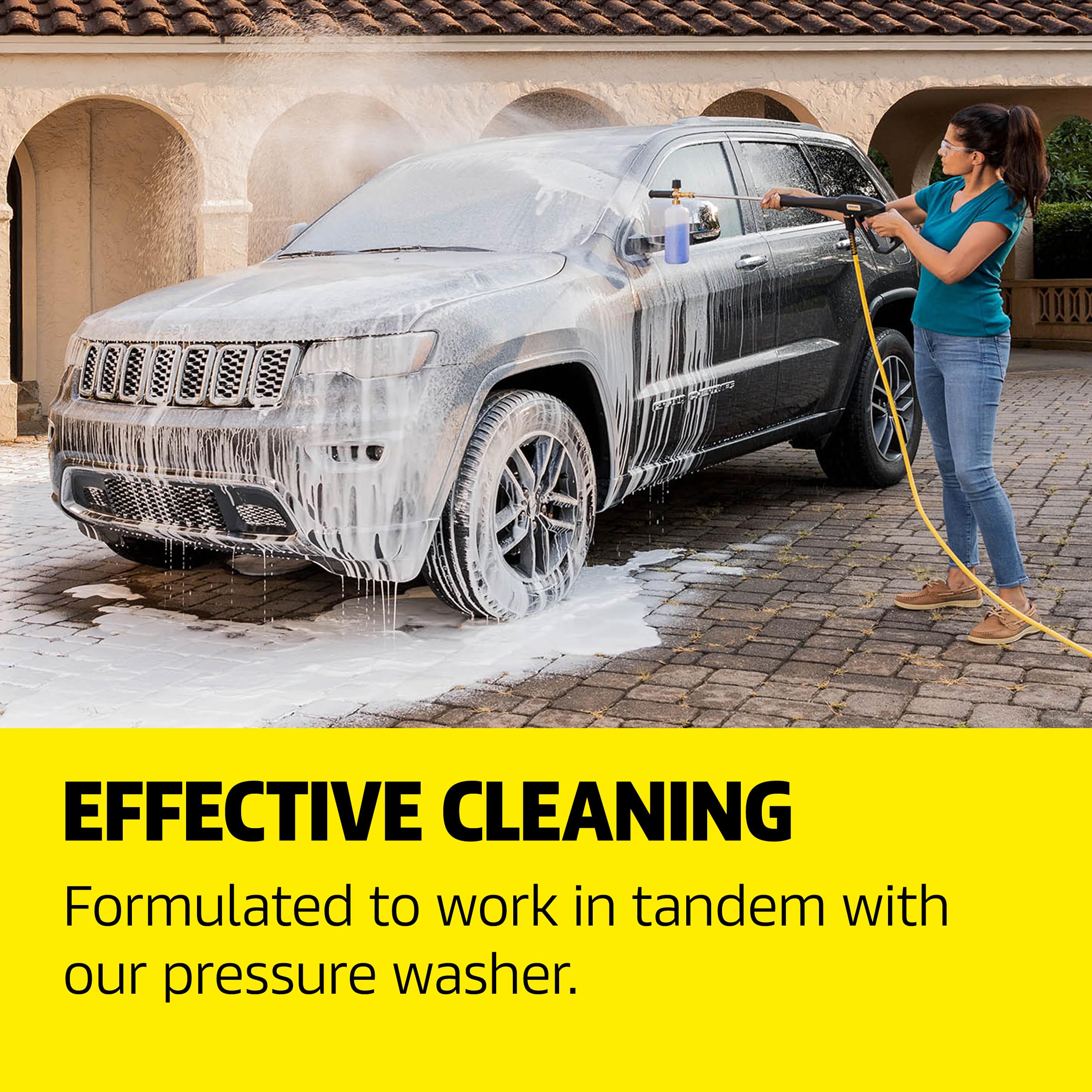 Karcher Car Wash & Wax Soap for Pressure Washers, 1 Gallon 🍁 All In One Marketplace Canada