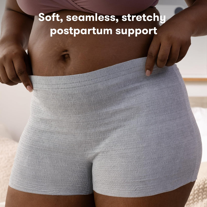 Frida mom Disposable Postpartum Underwear (Without pad) | Super Soft, Stretchy, Breathable, Wicking, Latex-Free, Boyshort Cut | 8-Count 🍁 All In One Marketplace Canada