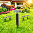 Solar-Powered Animal Ground Stakes 4 Pack, Waterproof Outdoor Yard Protector Accessories for Lawn, Yard and Garden (Green) 🍁 All In One Marketplace Canada