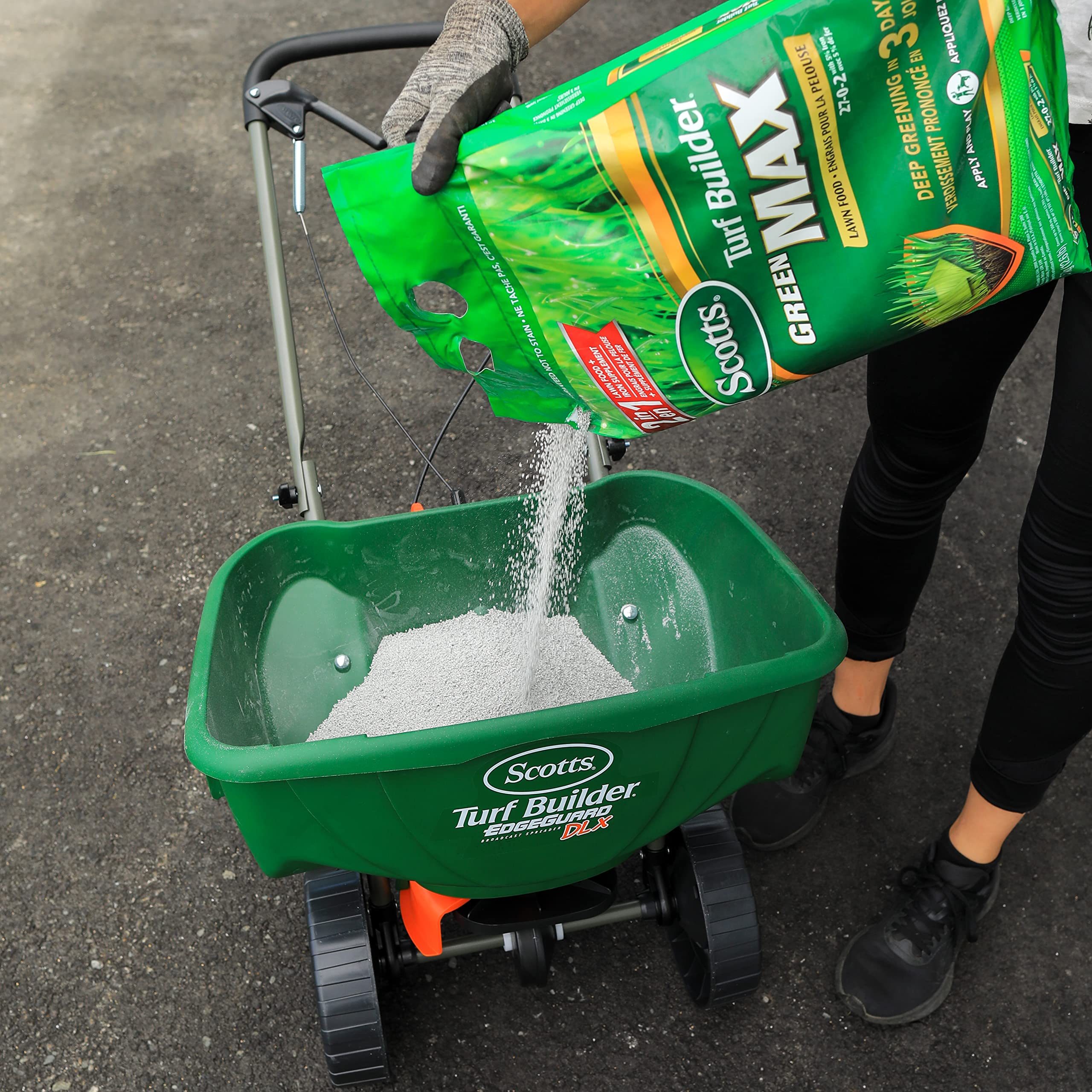 Scotts Turf Builder Green Max Lawn Food, 5.7kg (350 sq Meters / 3,767 sq feet Coverage) | Promotes Fast, deep Greening in 3 Days 🍁 All In One Marketplace Canada