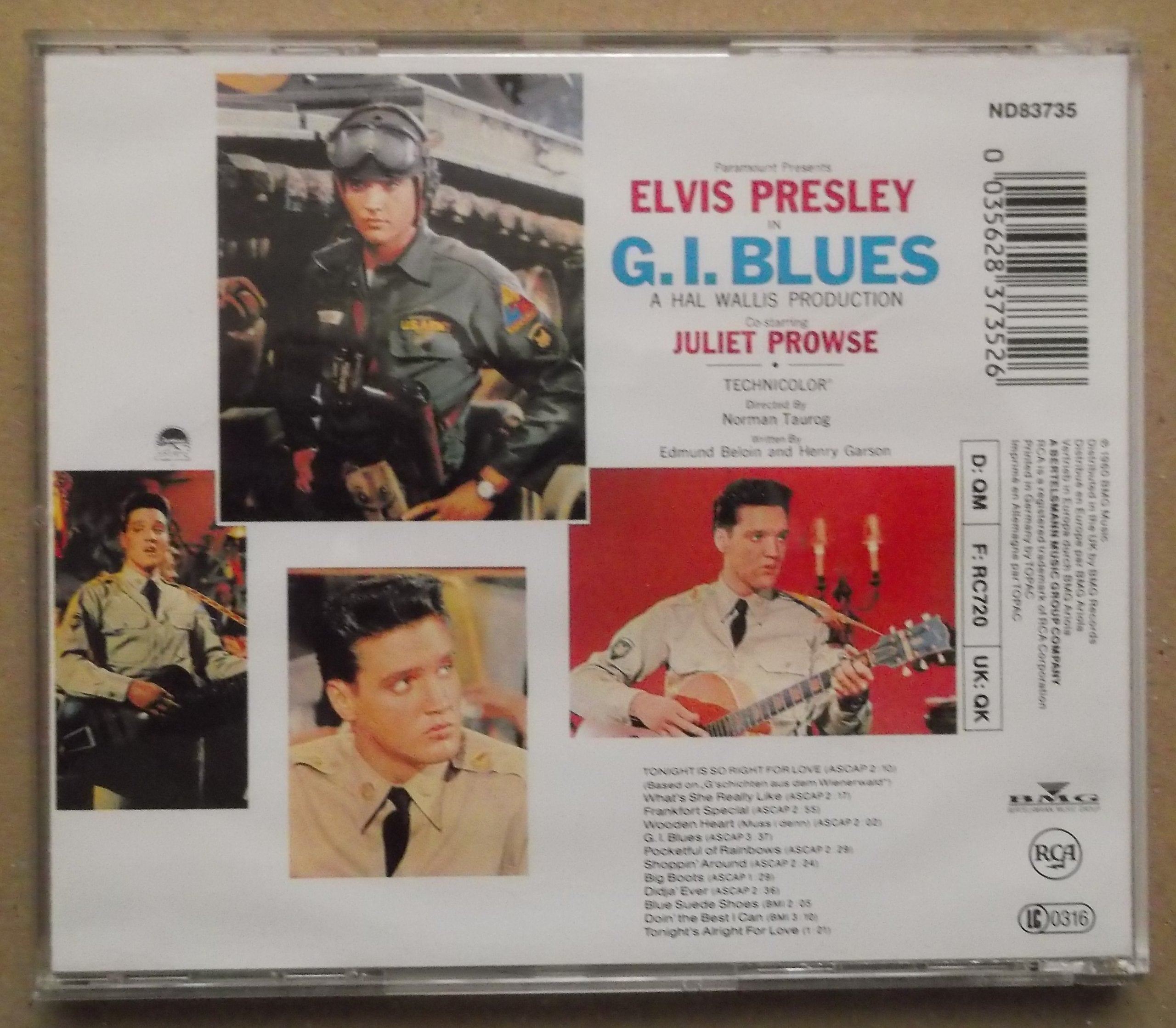 Elvis Presley / G.I. Blues - CD (Used)