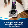 BISSELL AeroSwift Turbo Compact Upright Vacuum Cleaner, Cyclonic Dirt Separation, Built-in Lifetime Filter, TurboBrush Tool, Extension Wand, Bottom-Empty Tank, Lightweight Design, 1808B 🍁 All In One Marketplace Canada