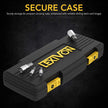 LEXIVON Master HEX Bit Socket Set, Premium S2 Alloy Steel | Complete 32-Piece, SAE and Metric Set | Enhanced Storage Case (LX-144) 🍁 All In One Marketplace Canada