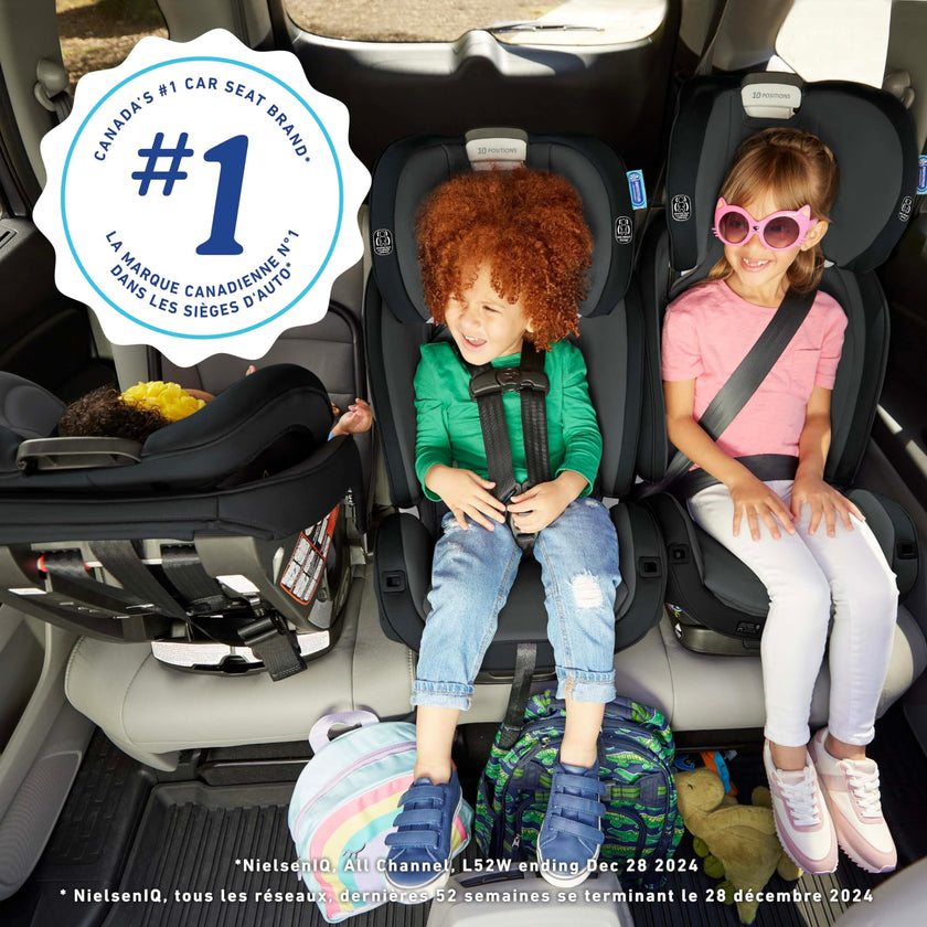 Graco Tranzitions 3-in-1 Harness Booster Seat, Toddler to Big Kid Car Seat from 10-45 kg (22-100lb), Harness/Highback/Backless Booster, Proof 🍁 All In One Marketplace Canada